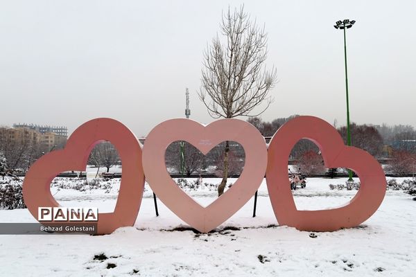 بارش برف در ارومیه