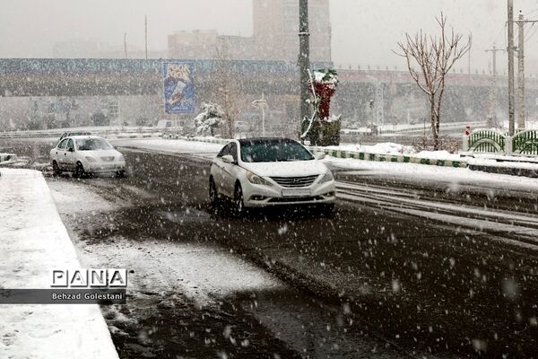بارش برف در ارومیه