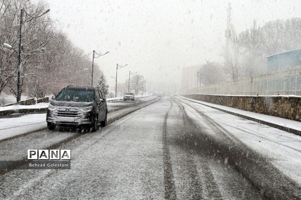 بارش برف در ارومیه