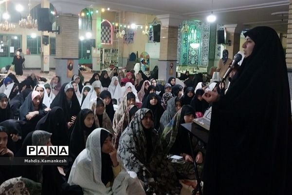 اعتکاف دانش‌آموزی در پاکدشت