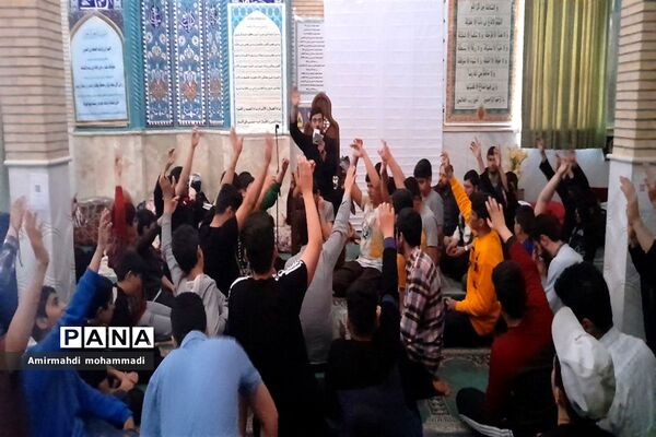 اعتکاف دانش‌آموزی در شهرستان تفرش