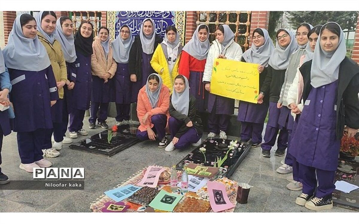 یادواره شهید شاخص دبیرستان فرزانگان قائمشهر/فیلم