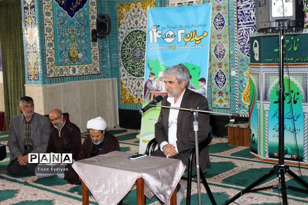 برگزاری مراسم معنوی اعتکاف در شهرستان گلبهار