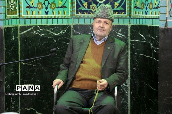 مراسم معنوی اعتکاف دانش‌آموزان ناحیه ۳ مشهد‌