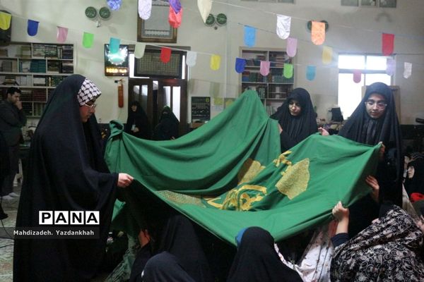 مراسم معنوی اعتکاف دانش‌آموزان ناحیه ۳ مشهد‌