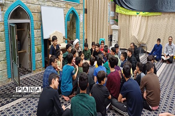 مراسم اعتکاف  در فاروج