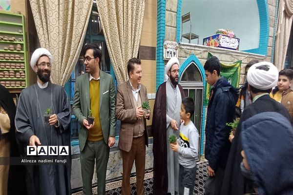 مراسم اعتکاف  در فاروج