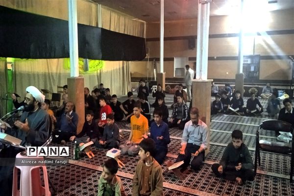 مراسم اعتکاف  در فاروج