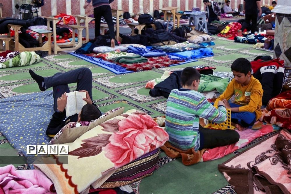 مراسم معنوی اعتکاف در  شهرکرد