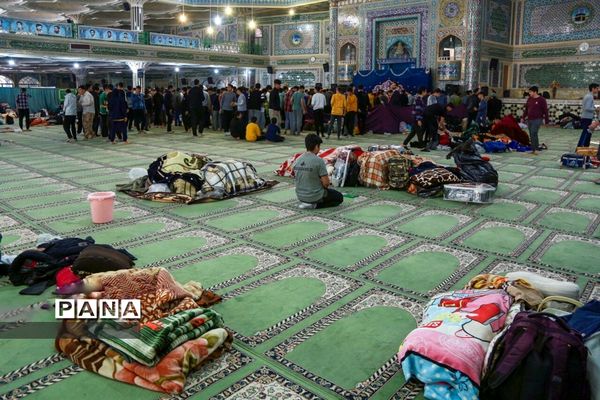 مراسم معنوی اعتکاف در  شهرکرد