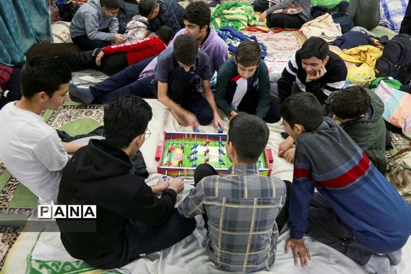 مراسم معنوی اعتکاف در  شهرکرد