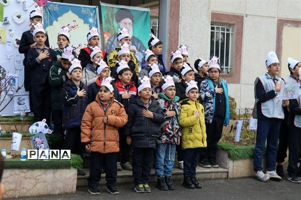 آیین برگزاری توزیع شیر در مدارس استان البرز