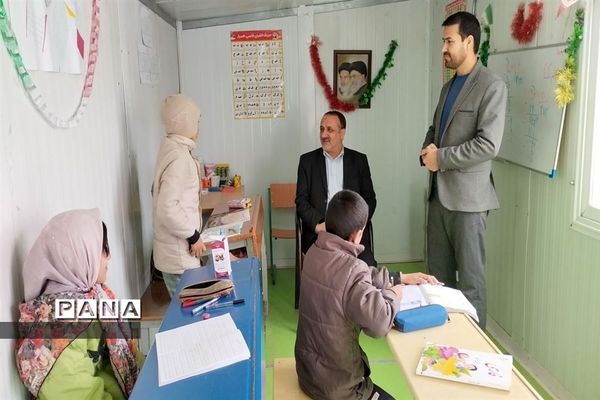 بازدید مدیر آموزش و  پرورش کلات از مدارس عشایری  این شهر