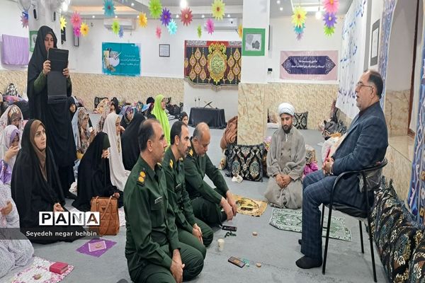 اعتکاف دانش‌آموزان در گناوه