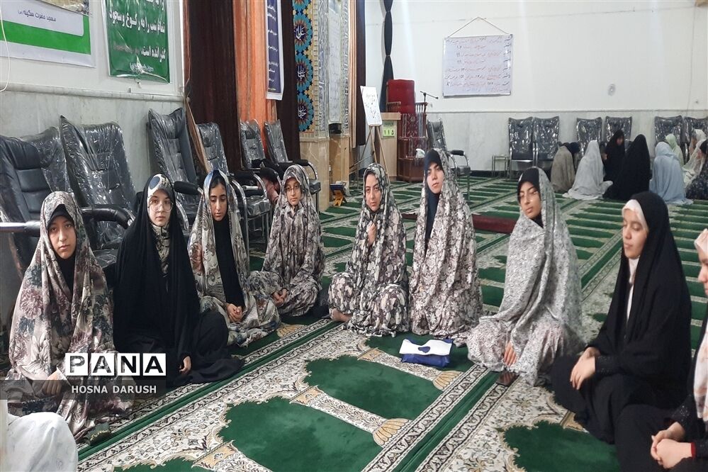 مراسم اعتکاف درمسجد حضرت سکینه (س) مشهد