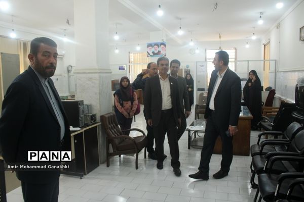 بازدید مسئولان آموزش و پرورش استان بوشهر از ساختمان جدید سازمان دانش‌آموزی استان