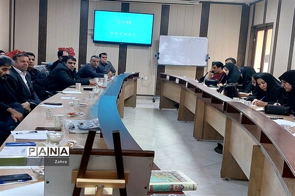 جلسه کیفیت بخشی مدیران ابتدایی جوادآباد