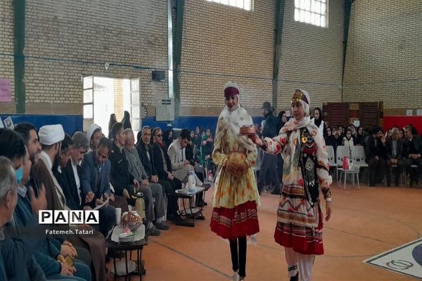 افتتاحیه جشنواره فرهنگی ورزشی طرح دختران خراسان شمالی در شهرستان بام و صفی آباد