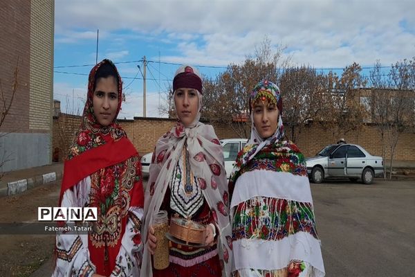 افتتاحیه جشنواره فرهنگی ورزشی طرح دختران خراسان شمالی در شهرستان بام و صفی آباد