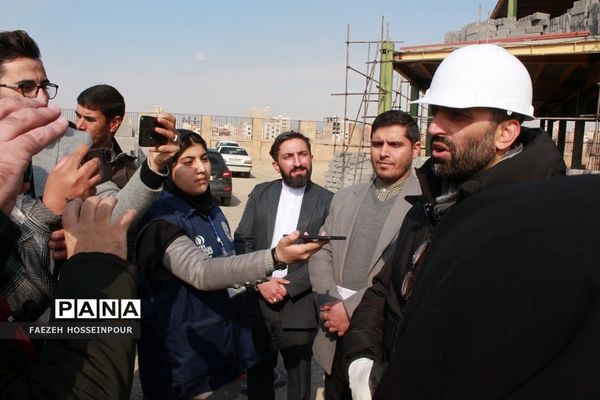 برگزاری تور خبری پروژه‌گردی به منظور روایت پیشرفت در بهارستان‌دو