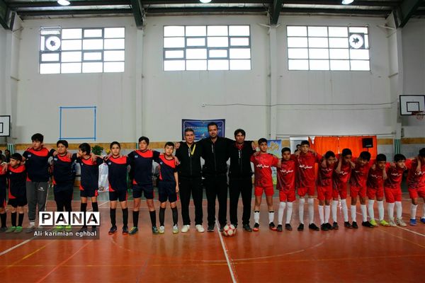 برگزاری افتتاحیه مسابقات فوتسال بین مدارس گلبهار
