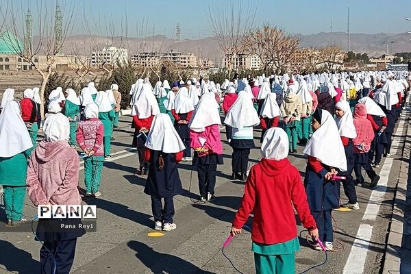 بزرگترین جشنواره طناب‌زنی دختران ایران در ‌قیامدشت