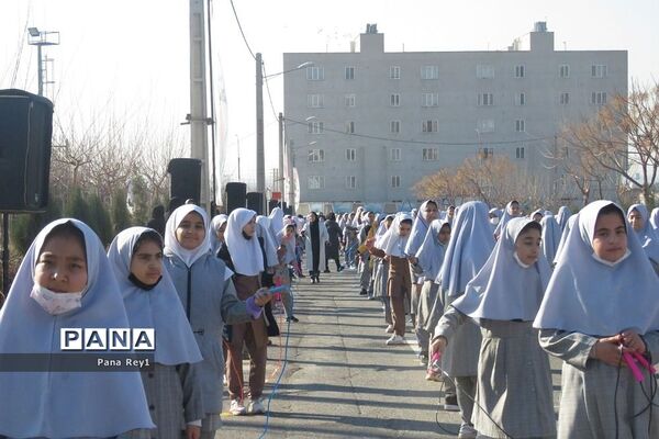 بزرگترین جشنواره طناب‌زنی دختران ایران در ‌قیامدشت