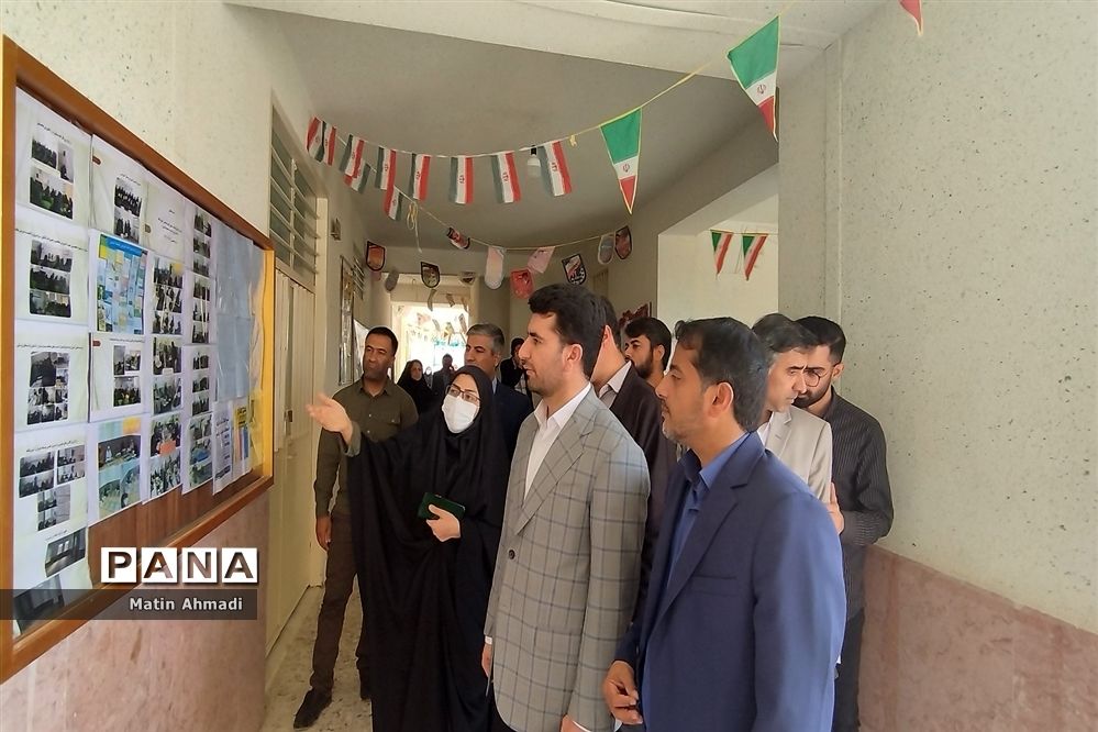 بازدید معاون تربیت بدنی و سلامت وزیر آموزش و پرورش از پارسیان