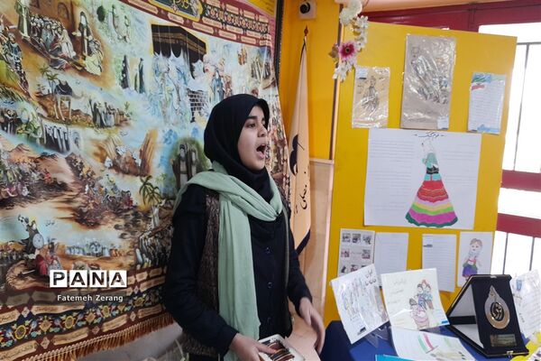 جشنواره فرهنگی هنری امید فردا در دبیرستان دخترانه آرمیتا مصلی نژاد مشهد