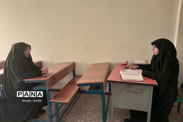حضور حداکثری دانش‌آموزان دختر متوسطه دوم شهرستان ملارد در مسابقات قرآنی