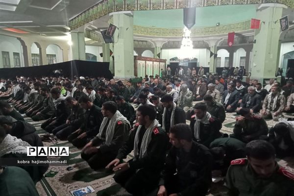 اردوی راهیان نور دانش‌آموزان آموزش و پرورش منطقه 3