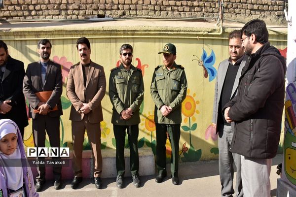 جشن انقلاب در دبستان صفورا مشهد