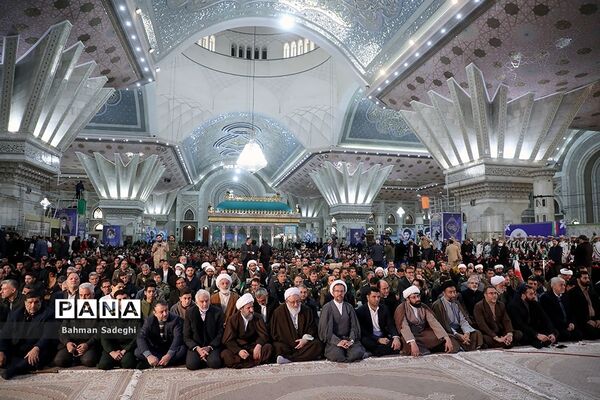 مراسم سالروز گرامیداشت  چهل‌وپنجمین دهه فجر انقلاب اسلامی