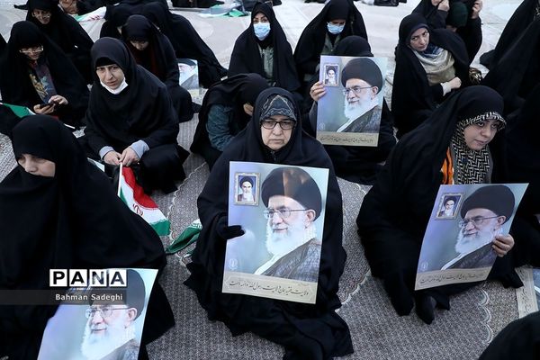 مراسم سالروز گرامیداشت  چهل‌وپنجمین دهه فجر انقلاب اسلامی