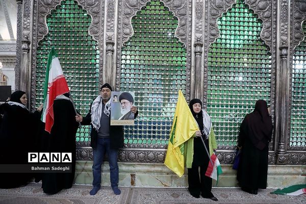 مراسم سالروز گرامیداشت  چهل‌وپنجمین دهه فجر انقلاب اسلامی