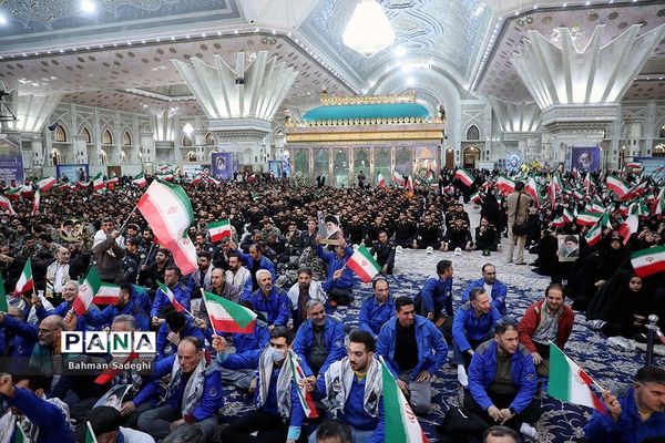 مراسم سالروز گرامیداشت  چهل‌وپنجمین دهه فجر انقلاب اسلامی