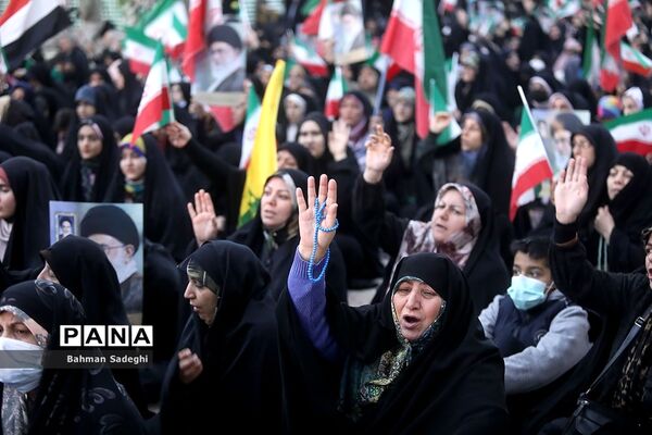 مراسم سالروز گرامیداشت  چهل‌وپنجمین دهه فجر انقلاب اسلامی