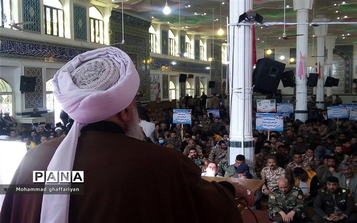 چهل و پنجمین سالگرد ورود امام خمینی (ره) در شهرستان تربت‌جام/فیلم