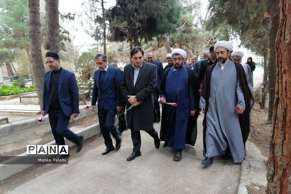 غبار روبی گلزار شهدا صباشهر