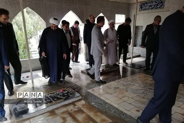 غبار روبی گلزار شهدا صباشهر