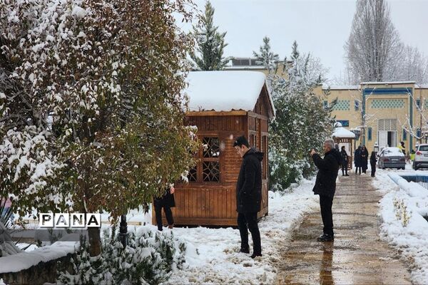 حال و هوای تهرانی ها در یک روز برفی