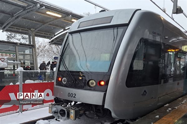 بارش برف زمستانی در مشهد