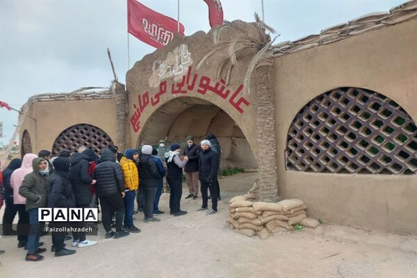 حال و هوای دانش آموزان  منطقه ۱۳ پایتخت  در سفر راهیان نور