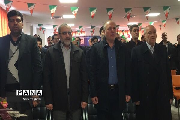 آیین افتتاح دبیرستان دخترانه مادر همزمان با دهه فجر