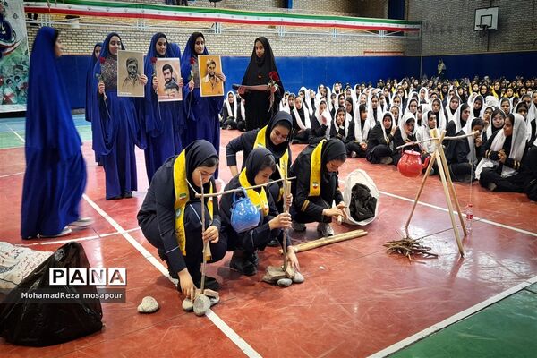 رزمایش استانی دوهزار نفره یاوران انقلاب در  شهرستان ملارد