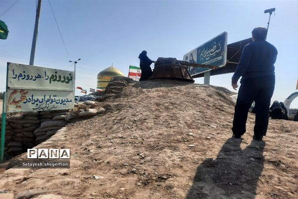 حضور دختران ناحیه ۶ مشهد در اردوی راهیان نور