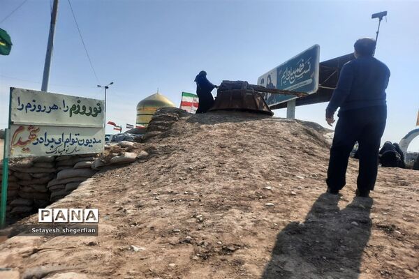 حضور دختران ناحیه ۶ مشهد در اردوی راهیان نور