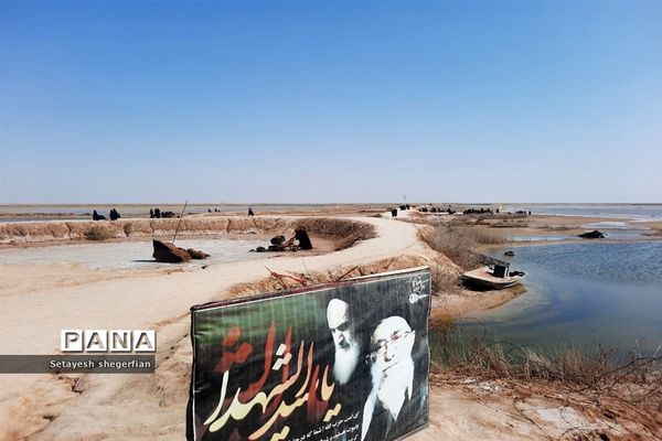 حضور دختران ناحیه ۶ مشهد در اردوی راهیان نور