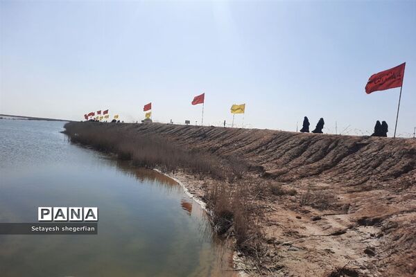حضور دختران ناحیه ۶ مشهد در اردوی راهیان نور