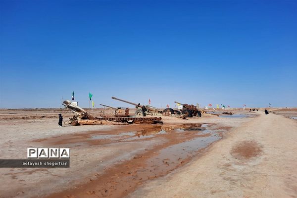 حضور دختران ناحیه ۶ مشهد در اردوی راهیان نور